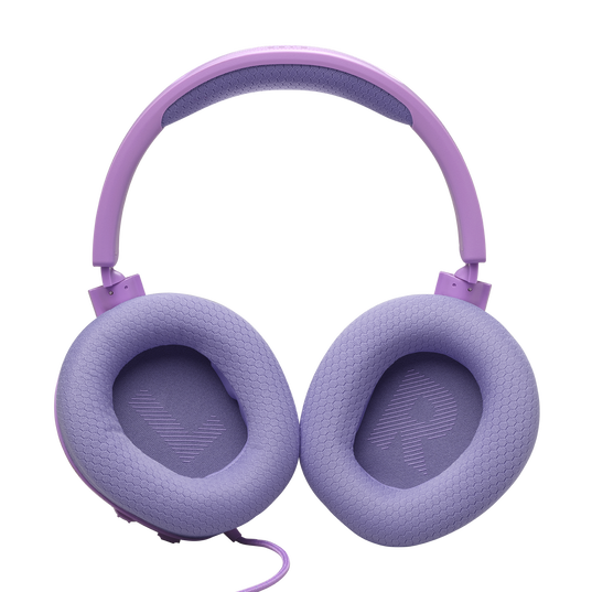 JBL Quantum 100M2 - Purple - Wired over-ear gaming headset with detachable mic and mute option - Detailshot 4